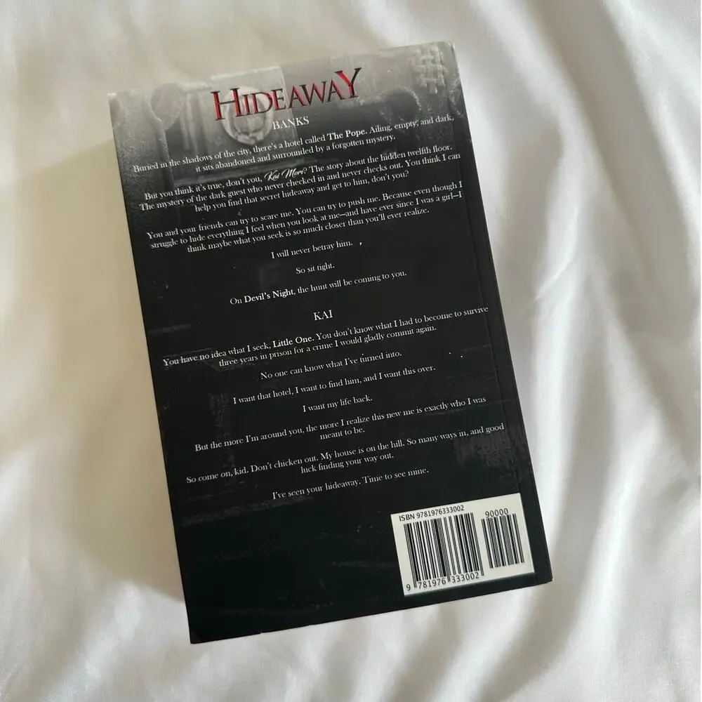 Hideaway Penelope Douglas Original OOP Indie Paperback Devil's Night Book 2